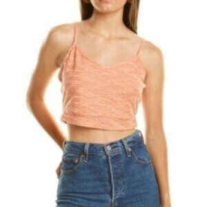 NWT Walter Baker Apricot Camisole Crop Casual Summer Top Medium